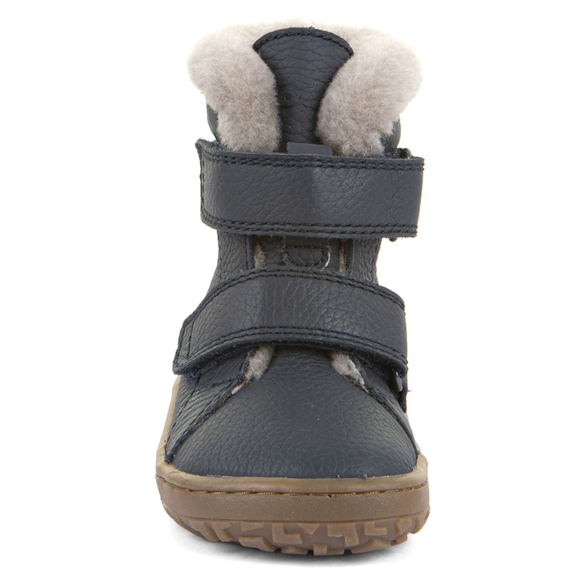 Froddo - Barefoot Furry Boot - Kinder Barfußstiefel mit Lammfell - Dunkelblau (Dark Blue) – Bild 4