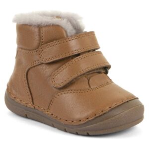 Froddo - Paix Winter - Kleinkinder Lammfell-Winterstiefel - Cognac