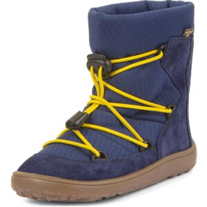 Froddo - FroddoTex Barefoot Track Wool - Kinder Wasserdichte Barfußstiefel mit Wollfutter - Blau (Blue)
